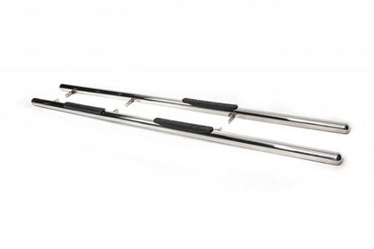 The lateral pipe (2 pcs, stainless steel.) for Nissan Primastar 2002-2014 - image 2