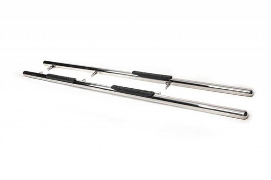 The lateral pipe (2 pcs., Stainless steel.) for Ford Kuga 2008-2013 - Reelken Auto