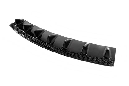 Universal Rear Diffuser Type-A (1pc, Gloss Black, ABS Plastic) - image 3