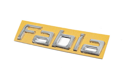 Fabia emblem (125 mm x 25 mm) for Skoda Fabia 2007-2014 - image 2