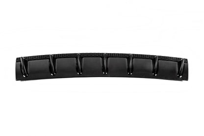 Universal rear diffuser type-A (1pc, gloss black, ABS plastic) - image 4