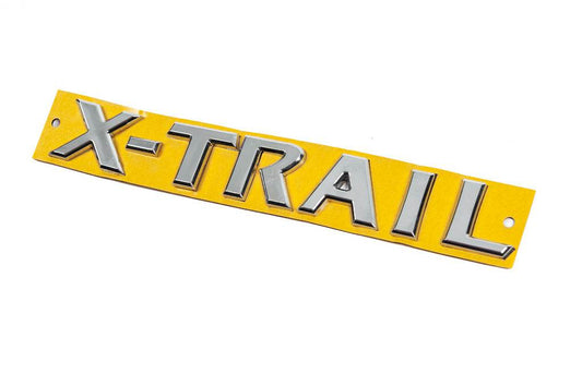 Inscription X-Trail 848951DA0B (214mm by 28mm) for Nissan X-trail T30 2002-2007 - Reelken Auto