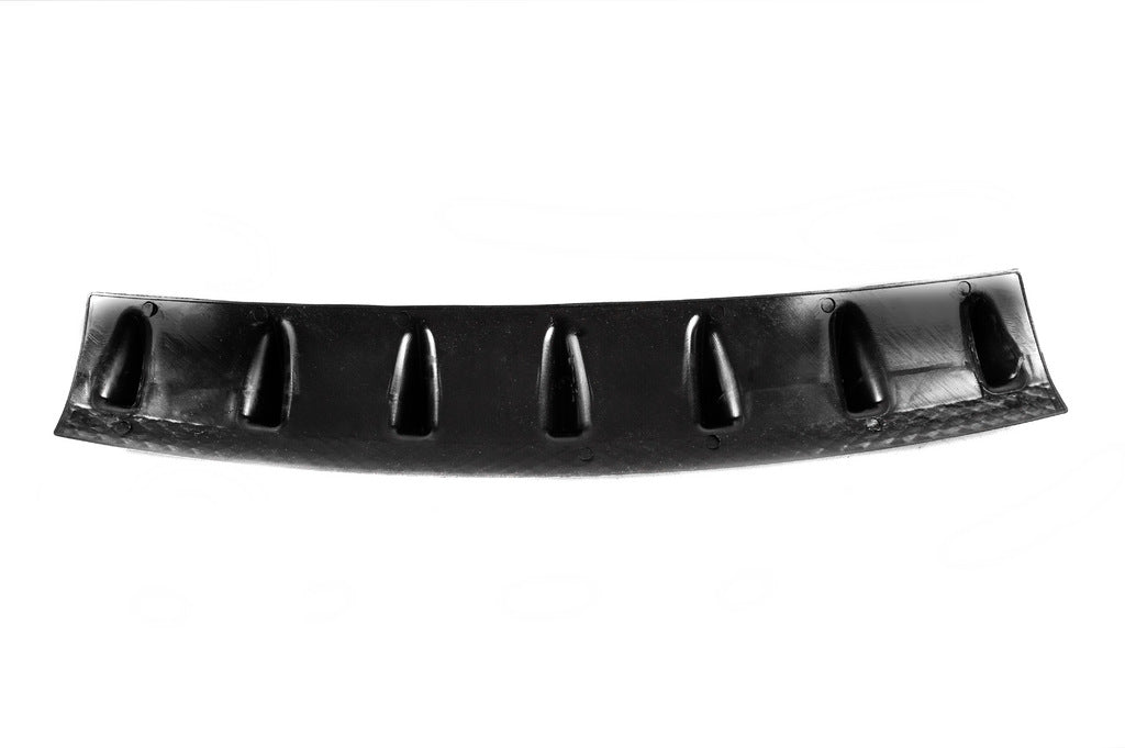 Universal rear diffuser type-A (1pc, gloss black, ABS plastic) - image 6