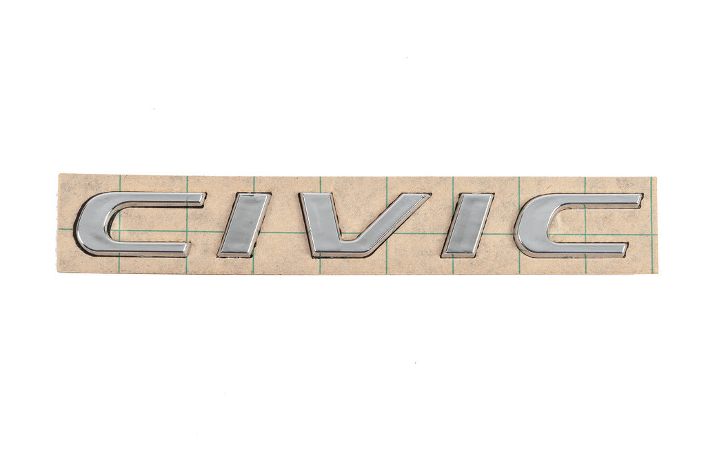 Civic emblem badge (170mm x 20mm) for Honda Civic Sedan IX 2011-2016 - image 1