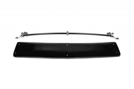 The visor on the windshield (gloss black, 5mm) for Fiat Scudo 1996-2007 - Reelken Auto