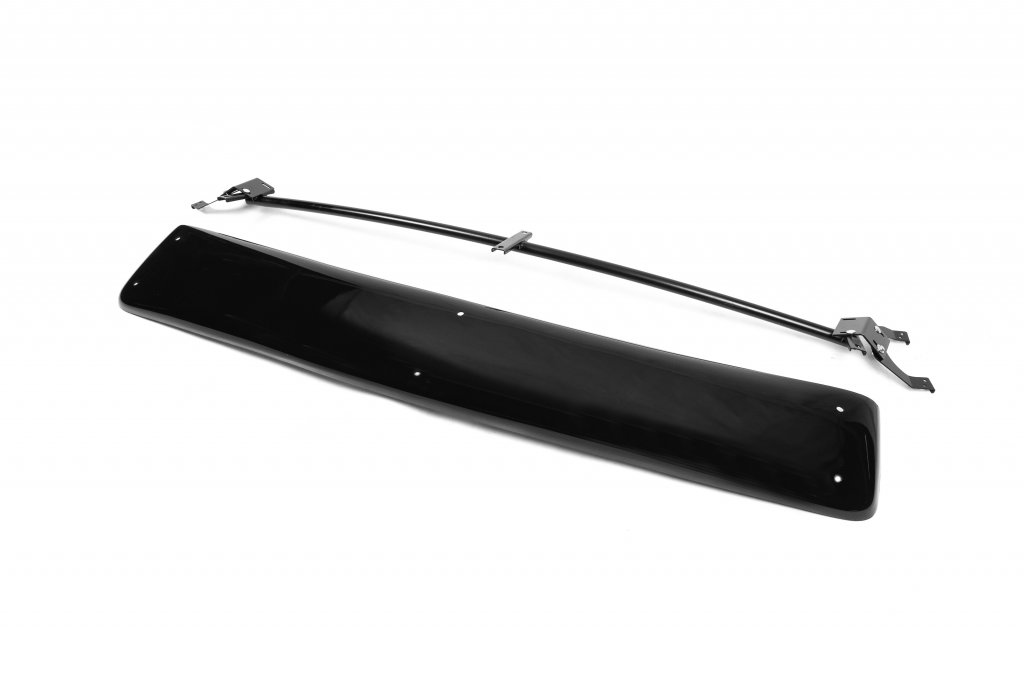 Windshield visor (black gloss, 5mm) for Citroen Jumpy 1996-2007 - image 4