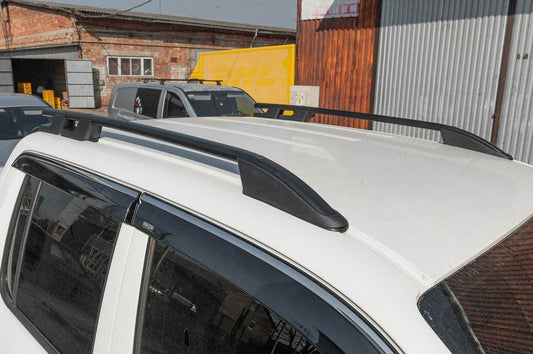 Roof rails OmsaLine Sport (2 pieces, black) for Volkswagen Amarok 2010-2022 - Reelken Auto