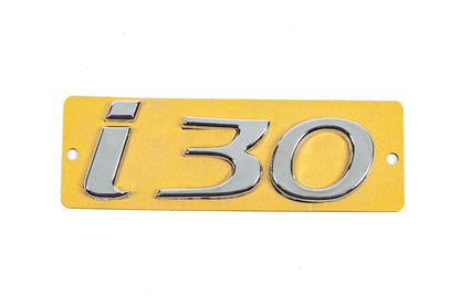 Inscription I30 (108mm by 37mm) for Hyundai I-30 2012-2017 - Reelken Auto