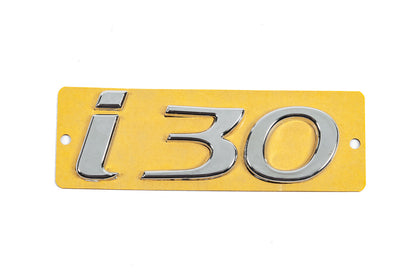 Emblem I30 (108mm x 37mm) for Hyundai I-30 2012-2017 - image 1