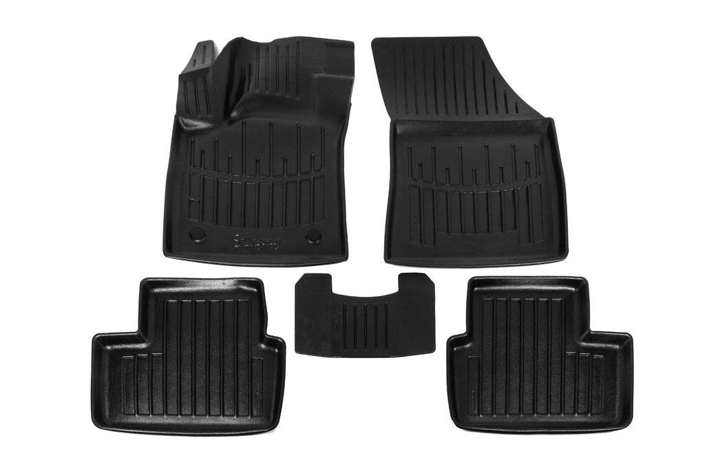 Stingray 3D rugs (5 pcs, polyurethane) for Renault Megane IV 2016-2025 - Reelken Auto