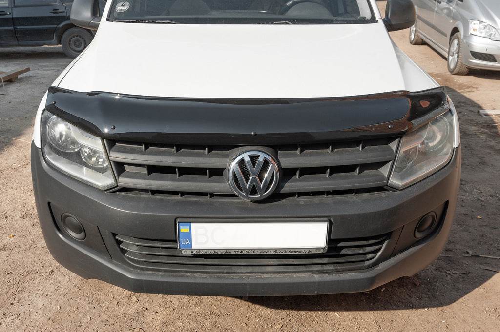 The hood deflector (EuroCap) for Volkswagen Amarok 2010-2022 - Reelken Auto