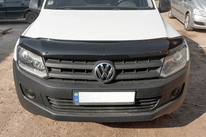 The hood deflector (EuroCap) for Volkswagen Amarok 2010-2022 - Reelken Auto