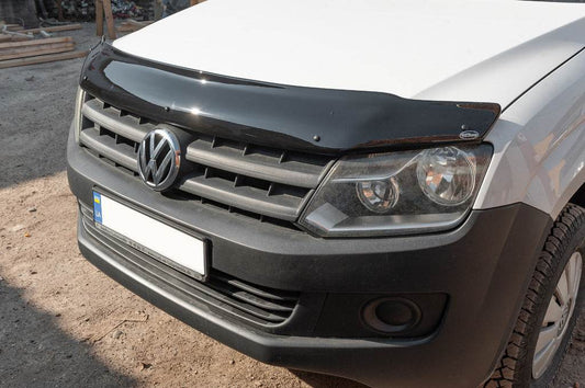 The hood deflector (EuroCap) for Volkswagen Amarok 2010-2022 - Reelken Auto