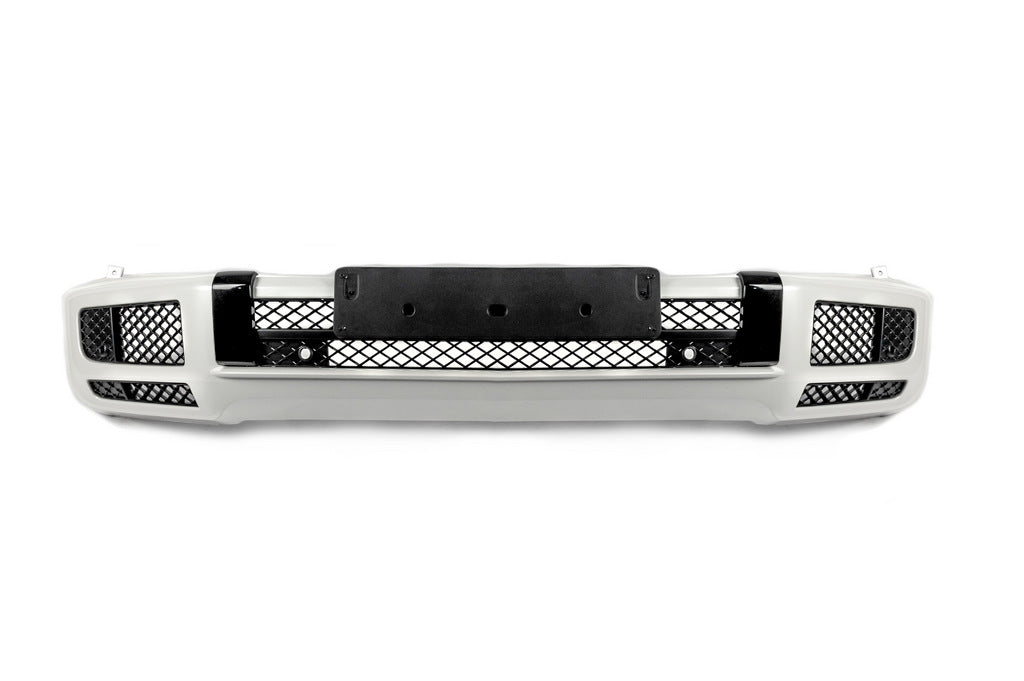Front Bumper (White, Original) for Mercedes G сlass W463 2018-2024 - image 1