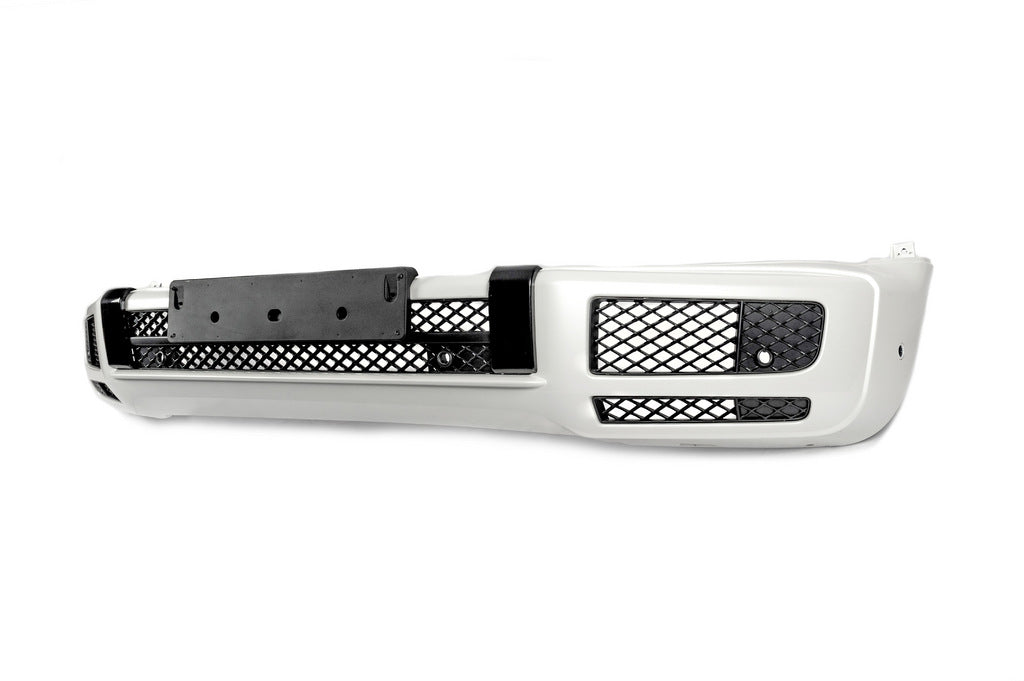Front Bumper (White, Original) for Mercedes G сlass W463 2018-2024 - image 2