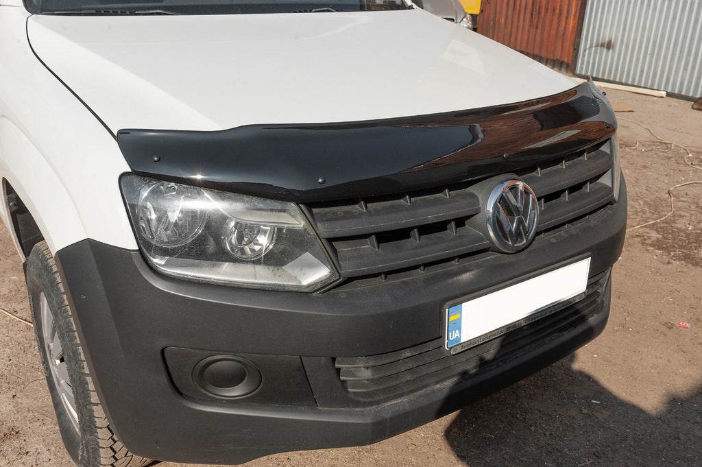 The hood deflector (EuroCap) for Volkswagen Amarok 2010-2022 - Reelken Auto