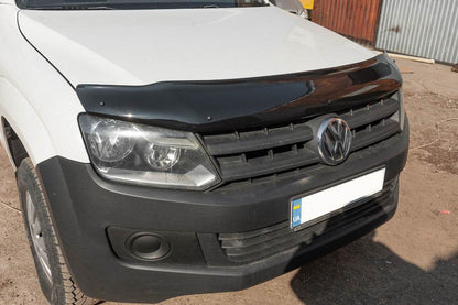 The hood deflector (EuroCap) for Volkswagen Amarok 2010-2022 - Reelken Auto