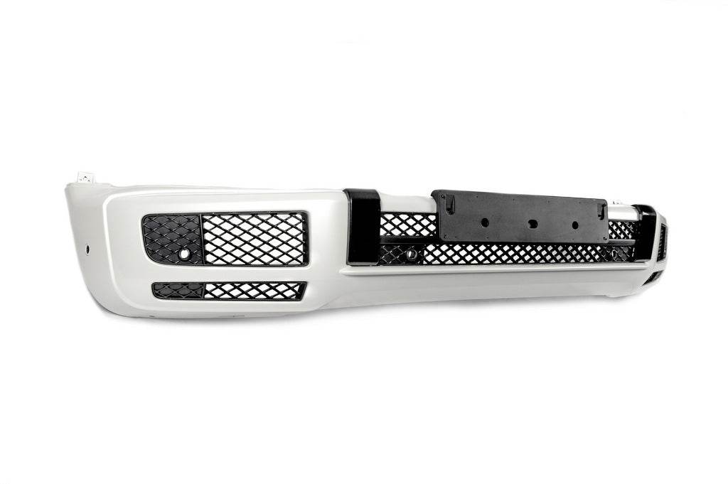 Front bumper (White, Original) for Mercedes G class W463 2018-2024 - Reelken Auto