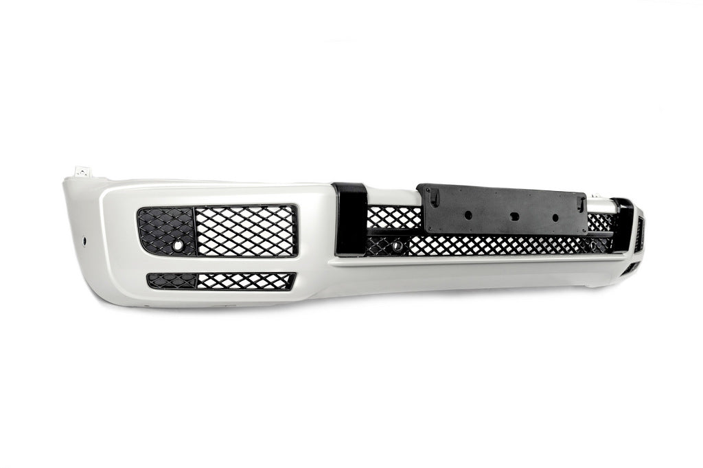 Front Bumper (White, Original) for Mercedes G сlass W463 2018-2024 - image 3