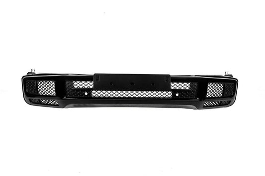 Front bumper (Black, Original) for Mercedes G class W463 2018-2024 - Reelken Auto