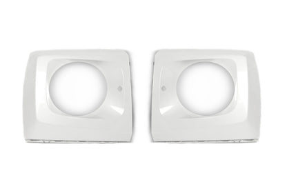 Headlight Covers (2 pcs, White, Original) for Mercedes G сlass W463 2018-2024 - image 1