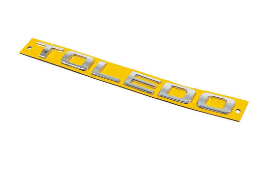 The inscription Toledo is 210 mm by 17 mm for Seat Toledo 2005-2012 - Reelken Auto