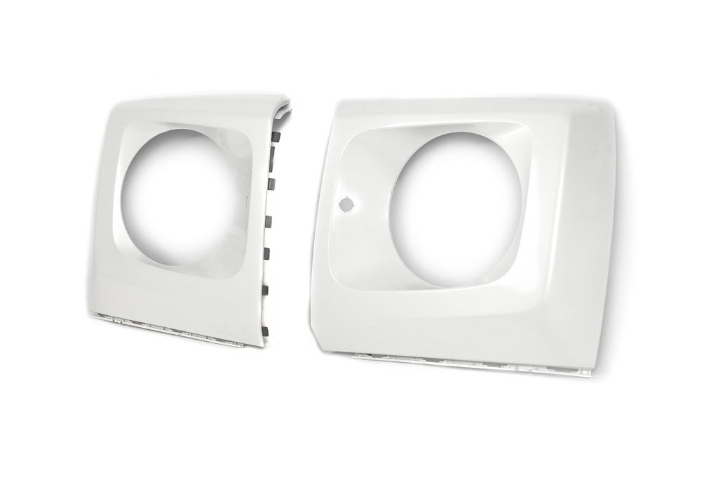 Headlight Covers (2 pcs, White, Original) for Mercedes G сlass W463 2018-2024 - image 2