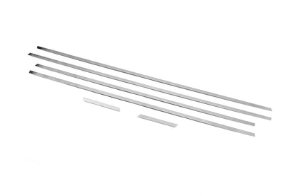 Lower edging of windows (6 pcs., stainless steel) for Honda Civic Sedan VIII 2006-2011 - image 1