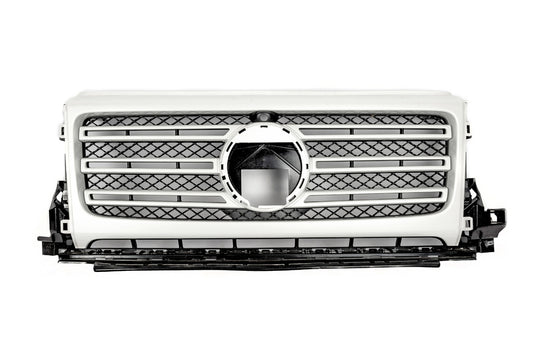 Grille (White, Original) for Mercedes G сlass W463 2018-2024 - image 1