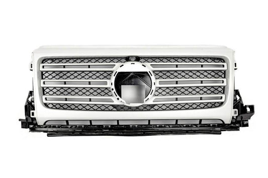 Grille (White, Original) for Mercedes G class W463 2018-2024 - Reelken Auto