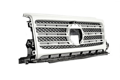 Grille (White, Original) for Mercedes G сlass W463 2018-2024 - image 2