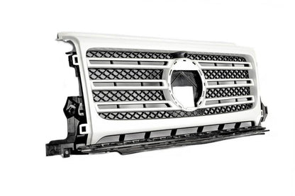Grille (White, Original) for Mercedes G class W463 2018-2024 - Reelken Auto
