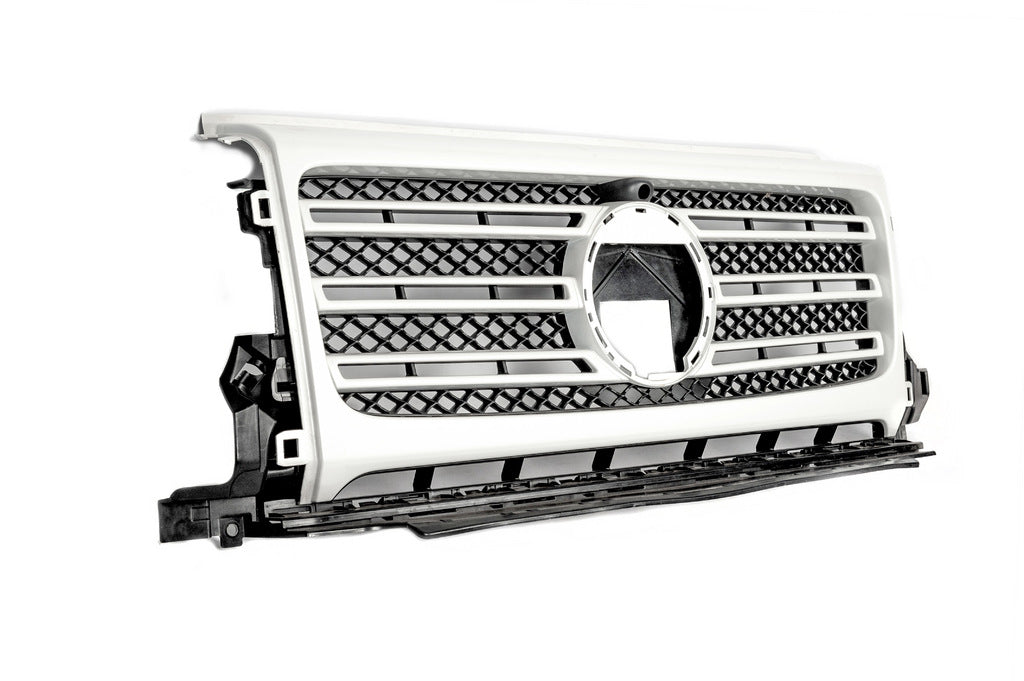 Grille (White, Original) for Mercedes G сlass W463 2018-2024 - image 2
