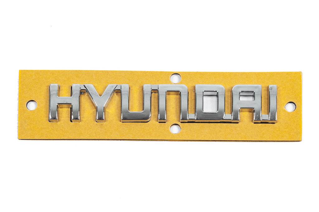 Hyundai inscription (10.0 cm by 1.5 cm) for Hyundai - Reelken Auto