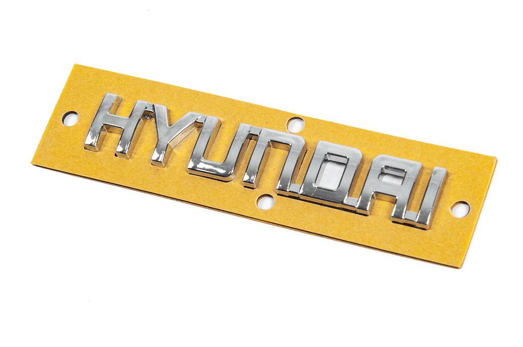 Hyundai inscription (10.0 cm by 1.5 cm) for Hyundai - Reelken Auto