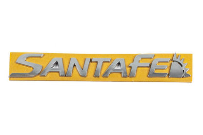 SantaFe lettering (New design, 210mm by 30mm) for Hyundai Santa Fe 1 2000-2006 - Reelken Auto