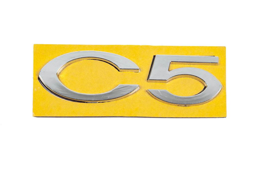 Inscription C5 8666.28 (110mm by 30mm) for Citroen C-5 2008-2017 - Reelken Auto
