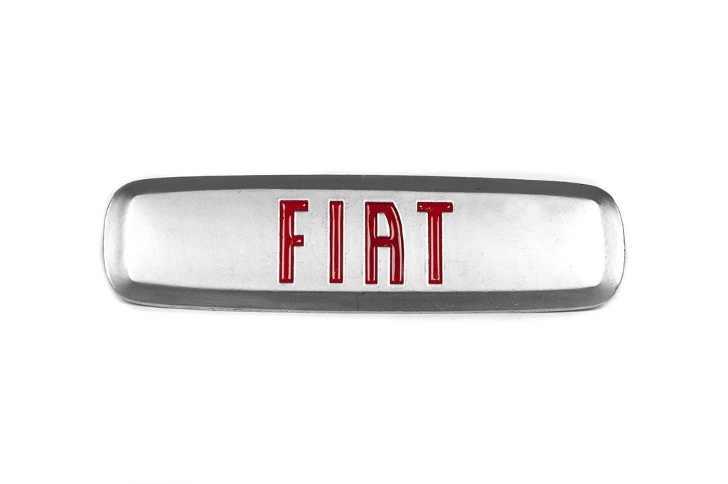 Aluminum Badge for Car Mats (1 pc) for Fiat - image 1