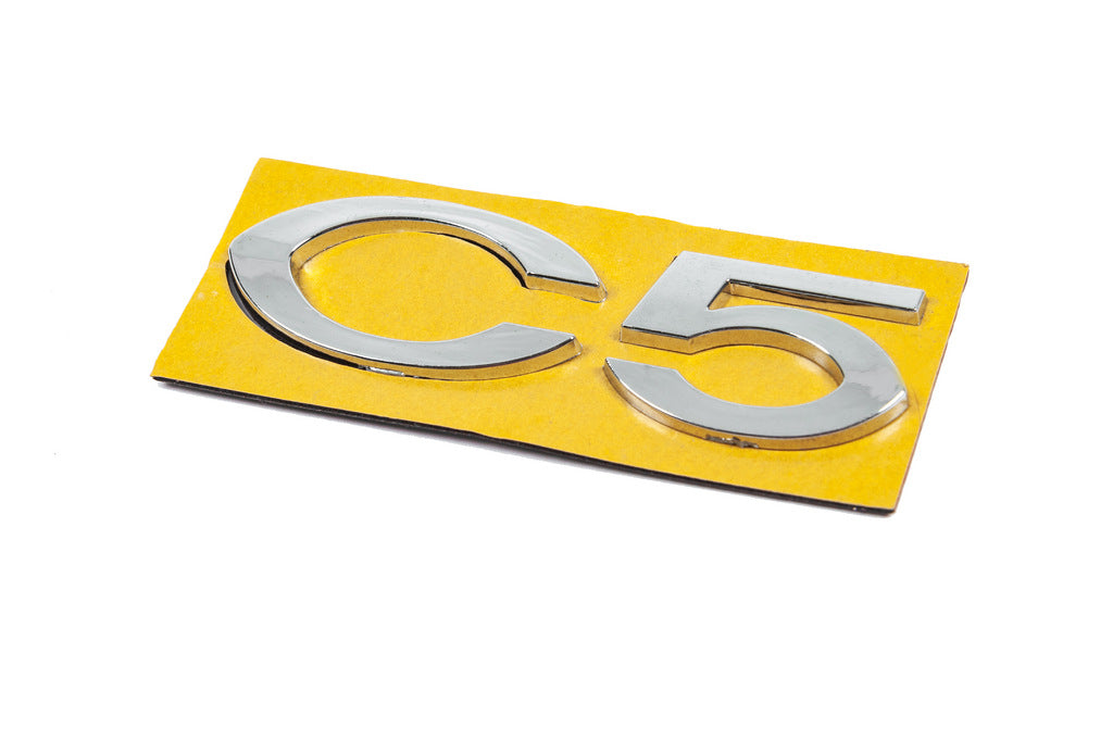 Emblem C5 8666.28 (110mm x 30mm) for Citroen C-5 2008-2017 - image 2