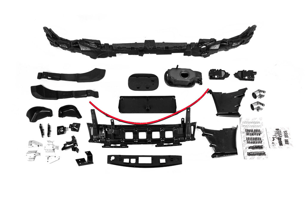 Facelift kit to W223 Maybach (with door handles and inserts) for Mercedes S-сlass W221 2005-2013 - image 52