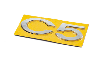 Emblem C5 8666.28 (110mm x 30mm) for Citroen C-5 2008-2017 - image 2