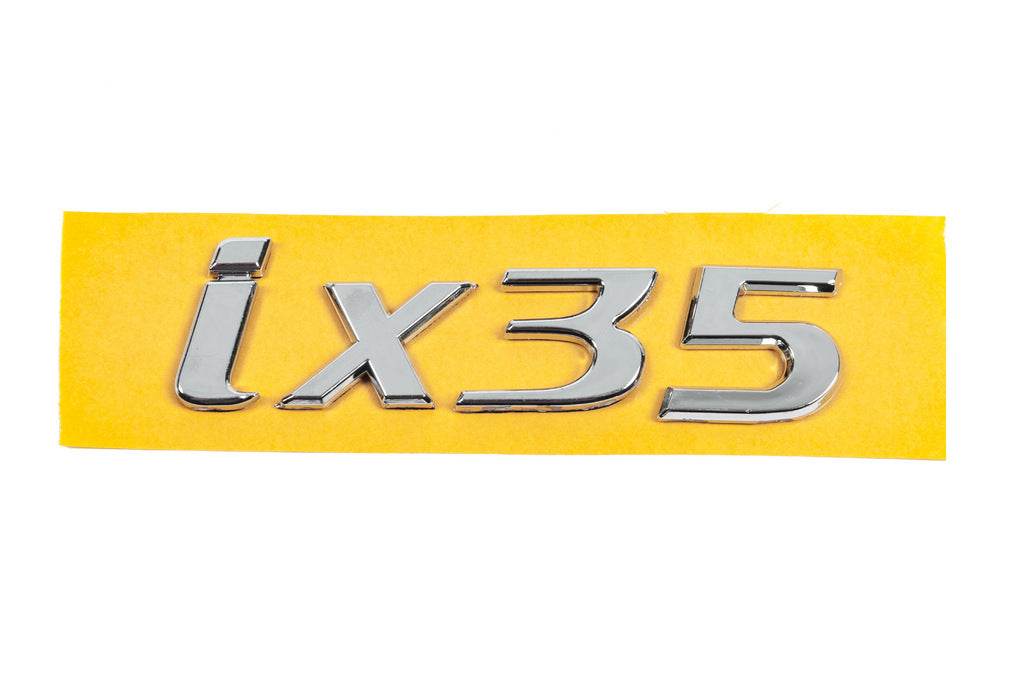 Inscription IX35 86310-2S010 (135mm by 37mm) for Hyundai IX-35 2010-2015 - Reelken Auto