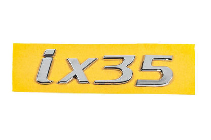Inscription IX35 86310-2S010 (135mm by 37mm) for Hyundai IX-35 2010-2015 - Reelken Auto
