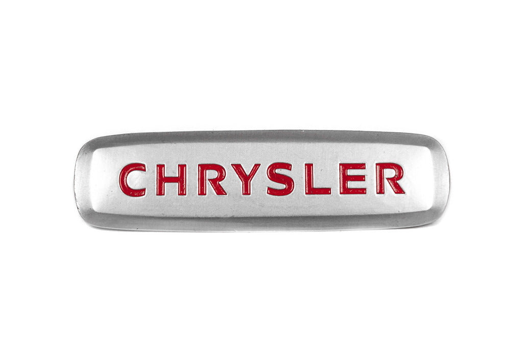 Aluminum Badge for Car Mats (1 pc) for Chrysler - image 1