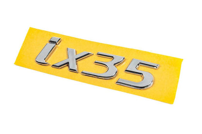 Inscription IX35 86310-2S010 (135mm by 37mm) for Hyundai IX-35 2010-2015 - Reelken Auto