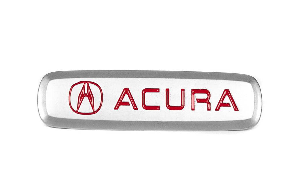 Aluminum nameplate for mats (1pc) for Acura - Reelken Auto