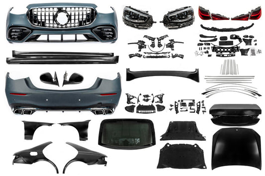 W223 AMG S63 restyling kit (without doors) for Mercedes S-class W221 - image 1