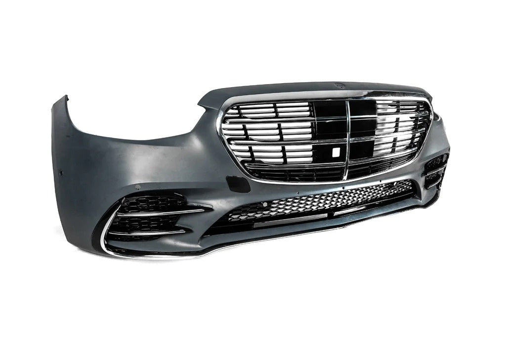 AMG-Line front bumper for Mercedes S-class W223 - image 2