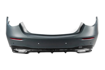AMG-Line rear bumper with diffuser for Mercedes S-class W223 - image 1