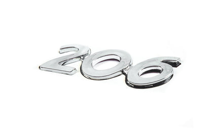 Badge 206 (90mm x 25mm) for Peugeot 206 1998-2024 - image 2